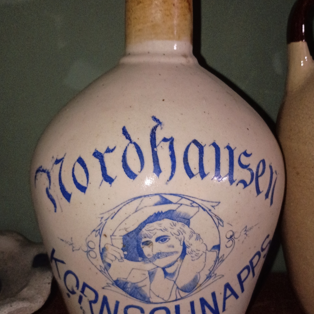 Vintage NordHausen Kornschnapps Ceramic Jug